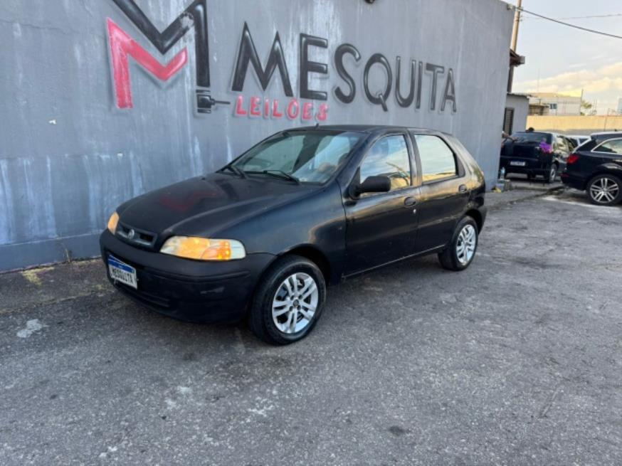 Foto ilustrativa 2 - FIAT PALIO EX – 2003 – PRETO – GASOLINA