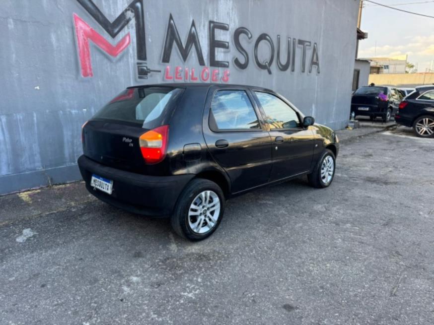 Foto ilustrativa 4 - FIAT PALIO EX – 2003 – PRETO – GASOLINA