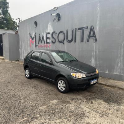 FIAT PALIO FIRE FLEX  – 2009 – CINZA – FLEX