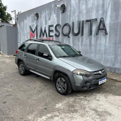 FIAT PALIO WEKEEND ADVENTURE 1.8 2013 – CINZA – FLEX