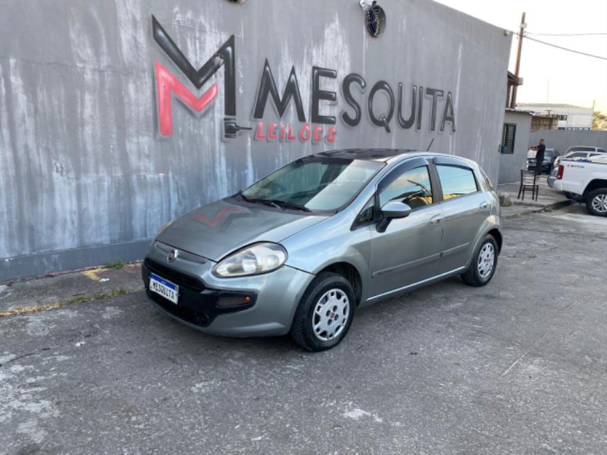 Foto ilustrativa 3 - FIAT PUNTO ELX – 2010 – CINZA – FLEX/GNV