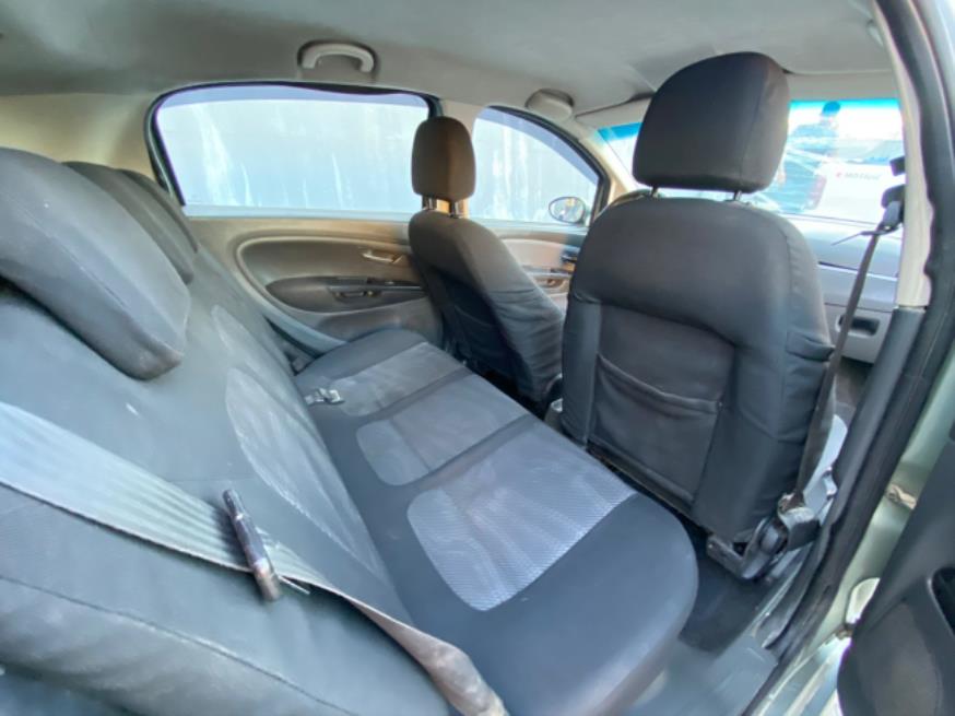 Foto ilustrativa 7 - FIAT PUNTO ELX – 2010 – CINZA – FLEX/GNV
