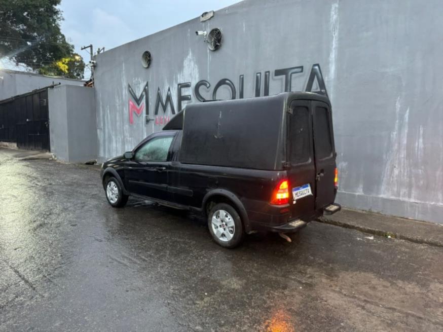 Foto ilustrativa 2 - FIAT STRADA 1.4 FIRE  2008 – PRETA – FLEX