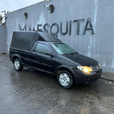 FIAT STRADA 1.4 FIRE  2008 – PRETA – FLEX