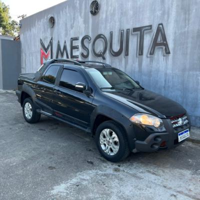 FIAT STRADA ADVENTURE  2010 – PRETA – FLEX