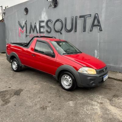 FIAT STRADA WORKING 2014 – VERMELHA – FLEX/GNV