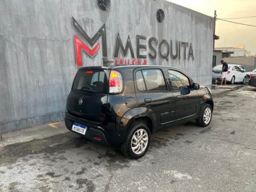 Foto ilustrativa 4 - FIAT UNO ATTRACTIVE 2015 – PRETA – FLEX