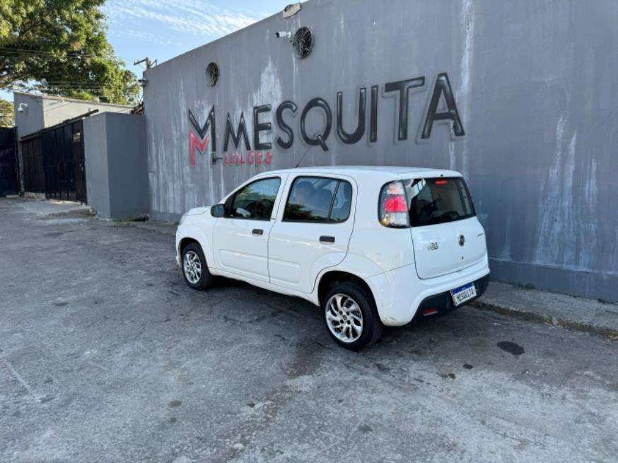 Foto ilustrativa 6 - FIAT UNO ATTRACTIVE 2017 – BRANCO – FLEX
