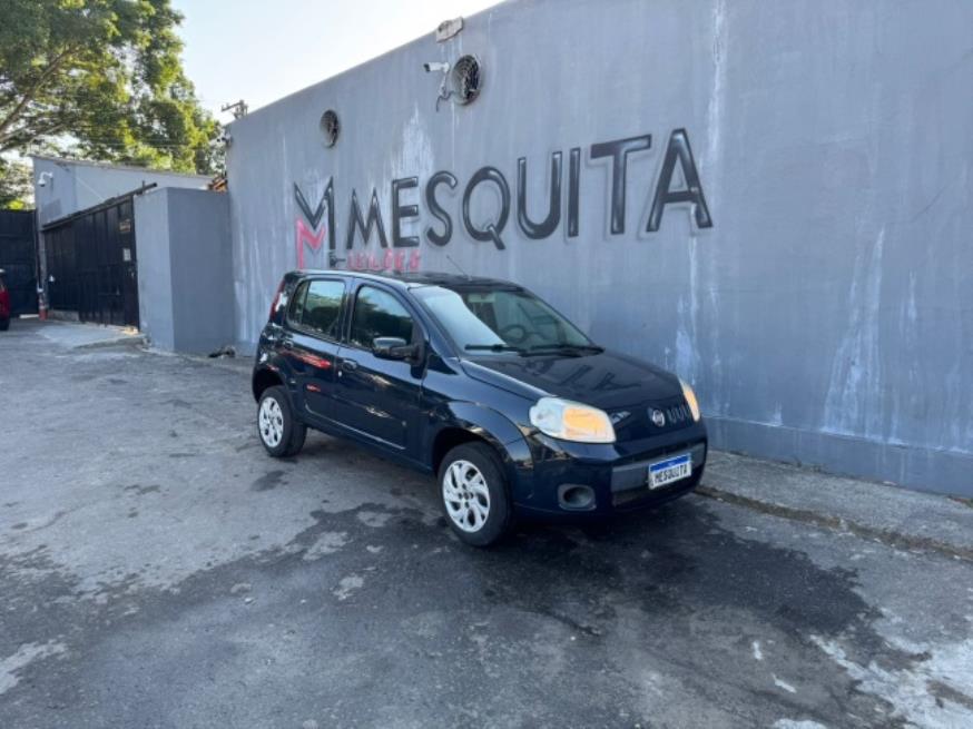 Foto ilustrativa 1 - FIAT UNO VIVACE 2012 – AZUL – FLEX