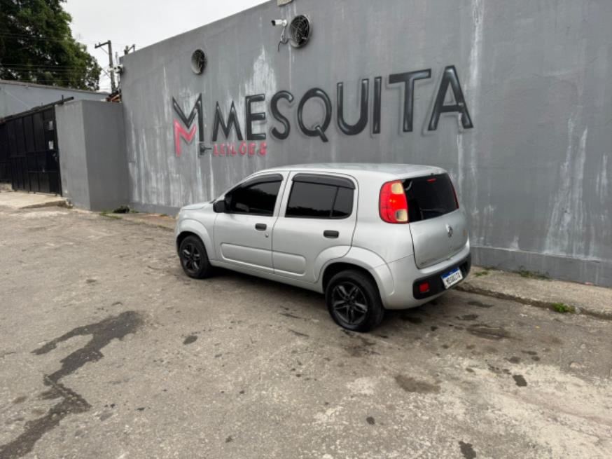 Foto ilustrativa 2 - FIAT UNO VIVACE 2014 – PRATA – FLEX