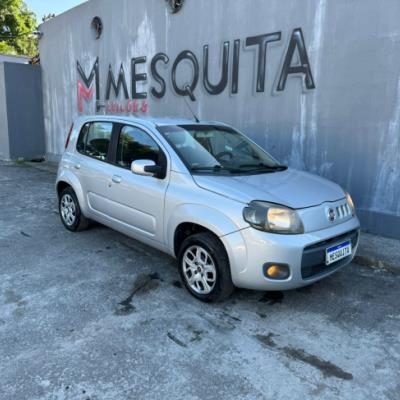 FIAT UNO VIVACE 2014 – PRATA – GASOLINA/ GNV