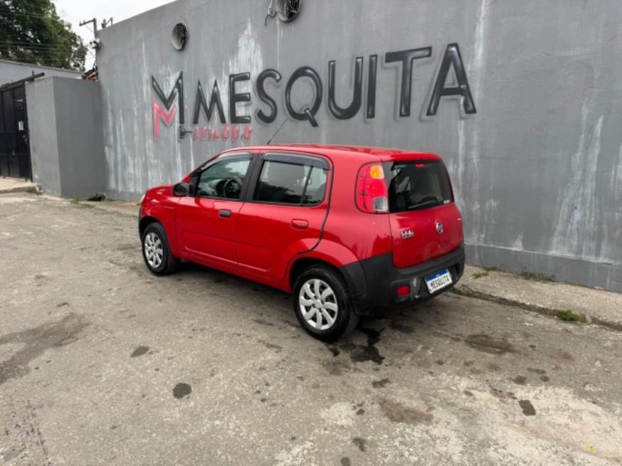 Foto ilustrativa 2 - FIAT UNO VIVACE 2016 – VERMELHO – FLEX