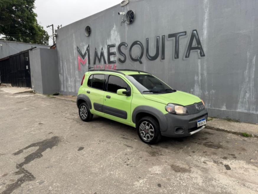 Foto ilustrativa 1 - FIAT UNO WAY 1.4 2013 – VERDE – FLEX