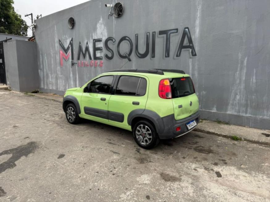 Foto ilustrativa 2 - FIAT UNO WAY 1.4 2013 – VERDE – FLEX
