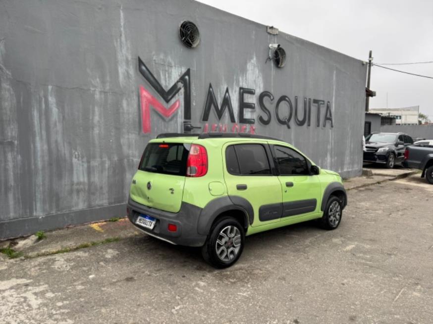 Foto ilustrativa 4 - FIAT UNO WAY 1.4 2013 – VERDE – FLEX