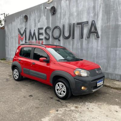 FIAT UNO WAY 2012 – VERMELHA – FLEX