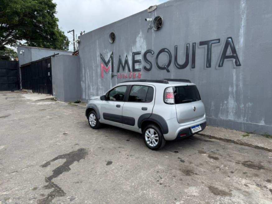Foto ilustrativa 2 - FIAT UNO WAY 2016 – PRATA – FLEX