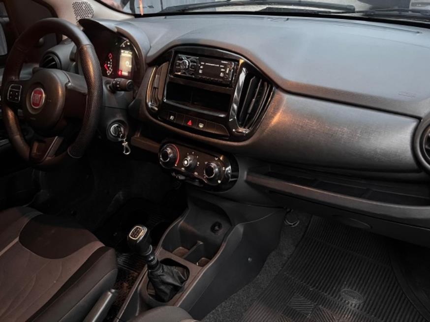Foto ilustrativa 5 - FIAT UNO WAY 2016 – PRETA – FLEX
