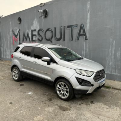 FORD ECOSPORT TITANIUM 2.0 AT 2019 – PRATA – GASOLINA