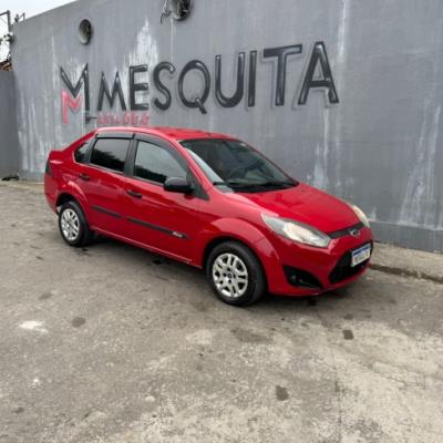 FORD FIESTA SED 1.6 2012 – VERMELHA – FLEX/GNV