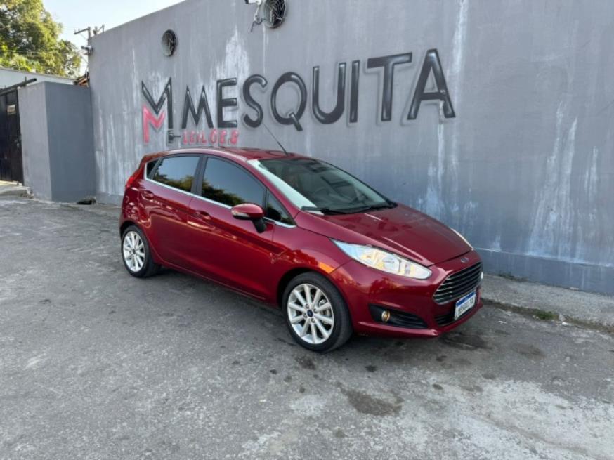 Foto ilustrativa 1 - FORD FIESTA TITANIUM 2018 – VERMELHO – FLEX
