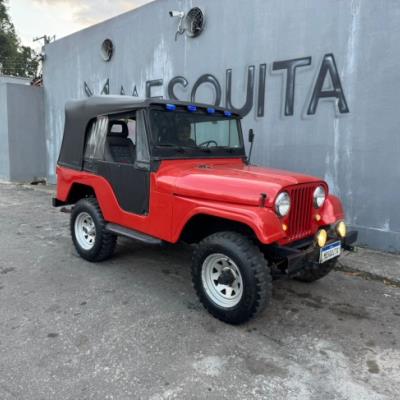 FORD JEEP 1963 – VERMELHO – GASOLINA