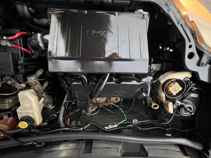 Foto ilustrativa 8 - FORD KA 2009 – PRETO – GASOLINA