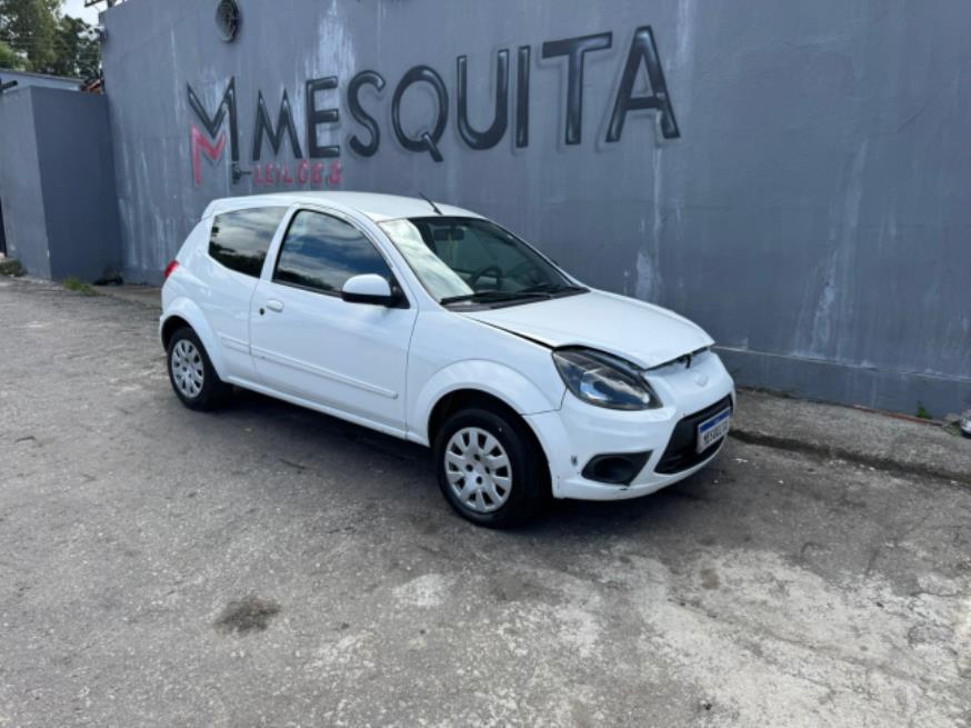 Foto ilustrativa 1 - FORD KA 2013 – BRANCO – FLEX