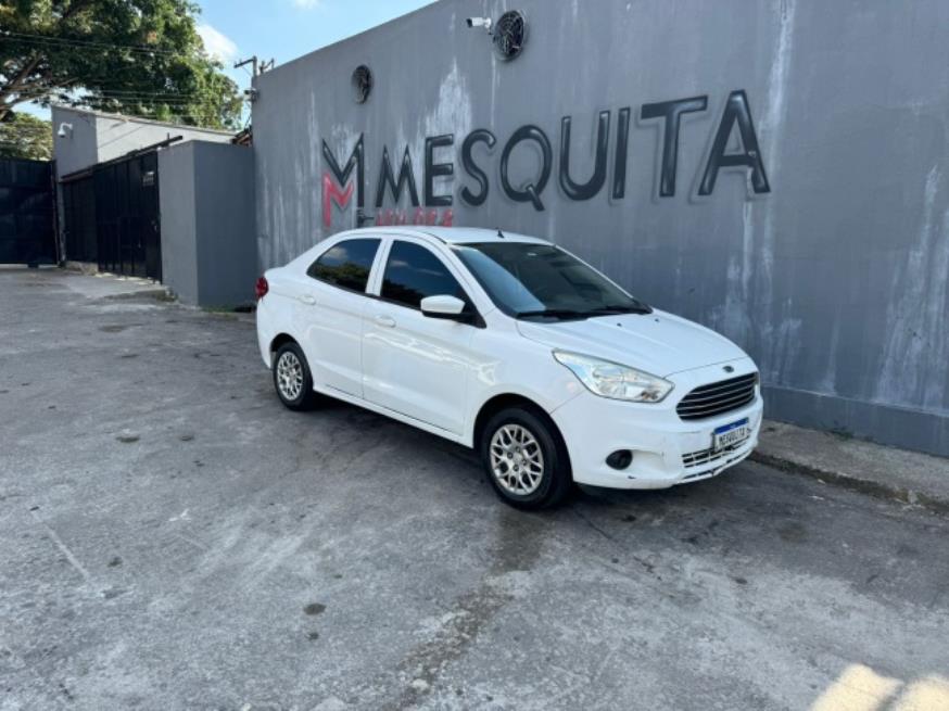 Foto ilustrativa 1 - FORD KA SE 1.5 2018 – BRANCO – FLEX/GNV