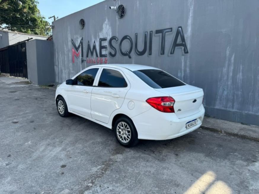 Foto ilustrativa 2 - FORD KA SE 1.5 2018 – BRANCO – FLEX/GNV
