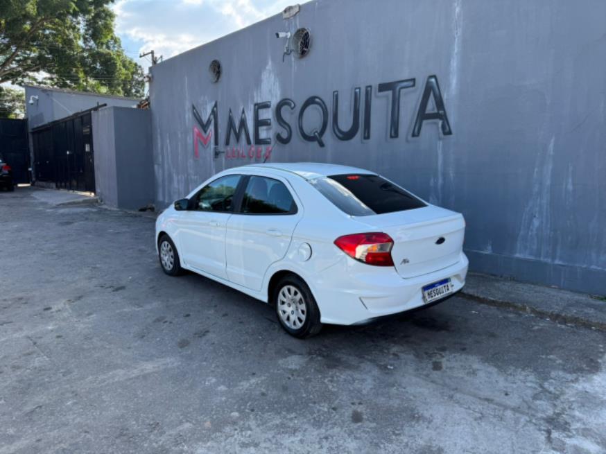 Foto ilustrativa 2 - FORD KA SE 2019 – BRANCO – FLEX/GNV