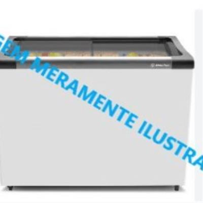 Freezer horizontal, Electrolux, cor branco.