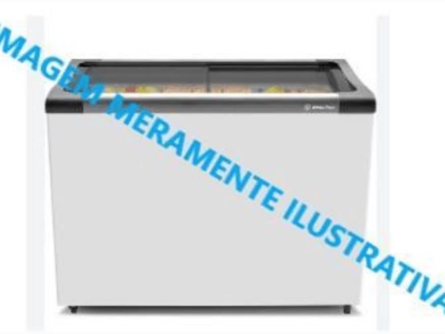 Foto ilustrativa 1 - Freezer horizontal, Electrolux, cor branco.