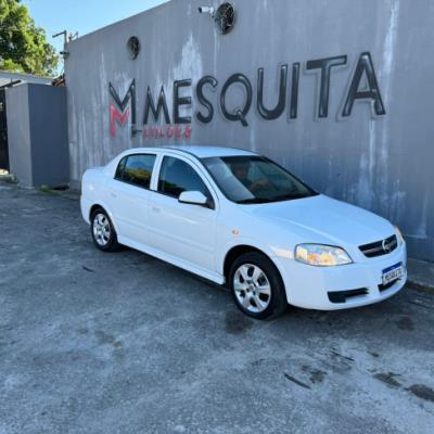 GM-CHEVROLET ASTRA SEDAN ADVANTAGE 2009 – BRANCO – FLEX