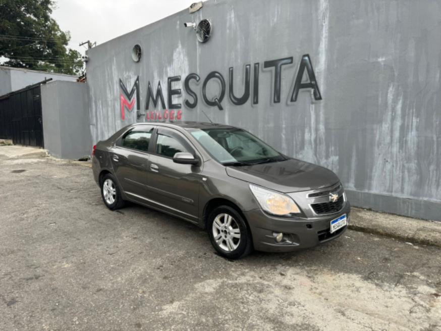 Foto ilustrativa 1 - GM-CHEVROLET COBALT 1.8 LT AUT 2013 – CINZA – FLEX/GNV
