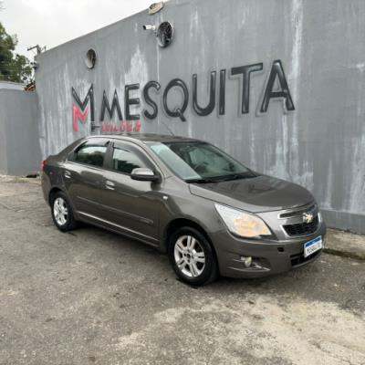 GM-CHEVROLET COBALT 1.8 LT AUT 2013 – CINZA – FLEX/GNV