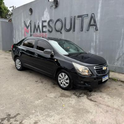 GM-CHEVROLET COBALT 1.8 LTZ 2014 – PRETO – FLEX/GNV