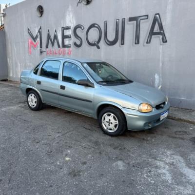 GM-CHEVROLET CORSA CLASSIC 2003 – CINZA – GASOLINA