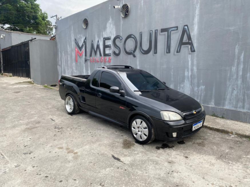 Foto ilustrativa 1 - GM-CHEVROLET MONTANA CONQUEST 2005 – PRETO – GASOLINA