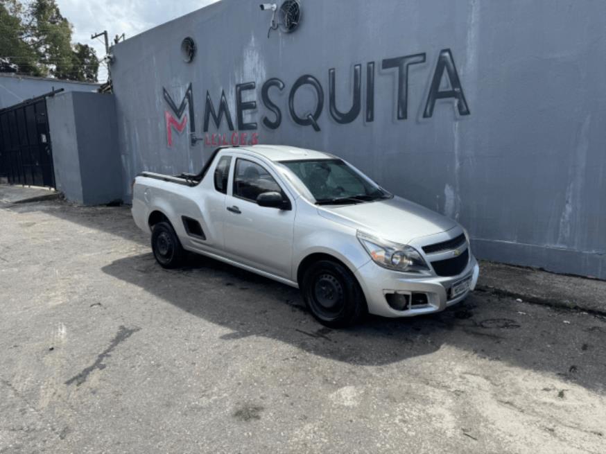 Foto ilustrativa 1 - GM-CHEVROLET MONTANA LS 1.4 2014 – PRATA – FLEX