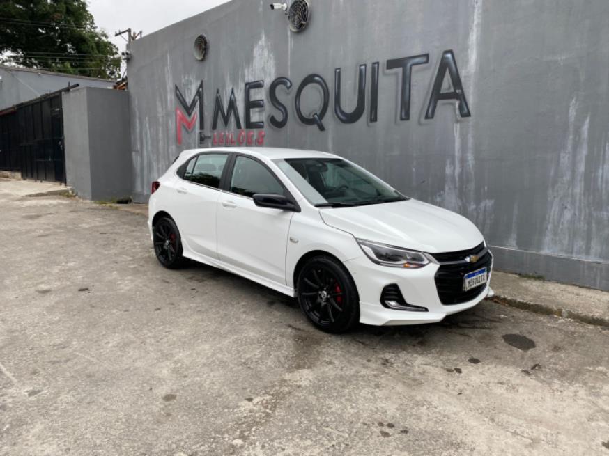 Foto ilustrativa 1 - GM-CHEVROLET ONIX PREM AT 2021 – BRANCO – FLEX
