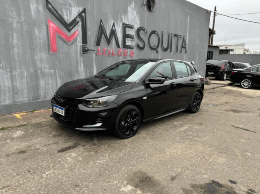 Foto ilustrativa 3 - GM-CHEVROLET ONIX RS 2024 – PRETO – FLEX