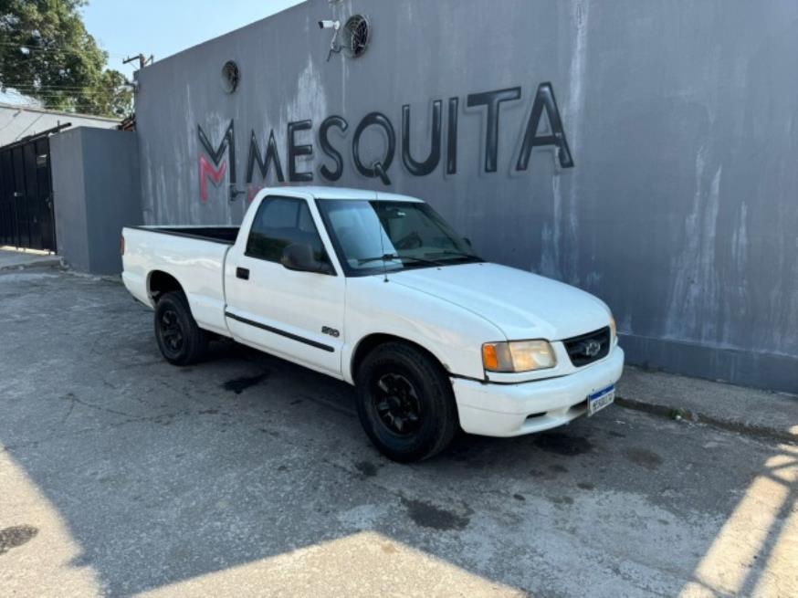 Foto ilustrativa 1 - GM-CHEVROLET S10 1996 – BRANCA – GASOLINA/GNV
