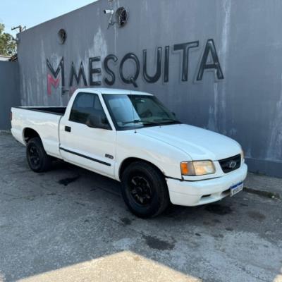 GM-CHEVROLET S10 1996 – BRANCA – GASOLINA/GNV