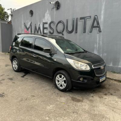 GM-CHEVROLET SPIN LT 1.8 2013 – VERDE – FLEX
