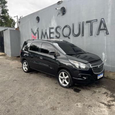 GM-CHEVROLET SPIN LT 1.8 AT 2016 – PRETO – FLEX