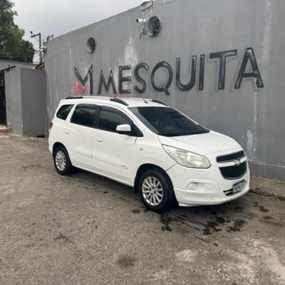 GM-CHEVROLET SPIN LT AT 1.8 2014 – BRANCA – FLEX/GNV