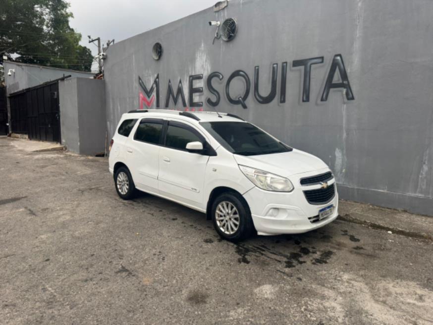 Foto ilustrativa 1 - GM-CHEVROLET SPIN LT AT 1.8 2014 – BRANCA – FLEX/GNV