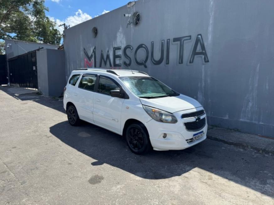 Foto ilustrativa 1 - GM-CHEVROLET SPIN LTZ 1.8 2014 – BRANCA – FLEX/GNV
