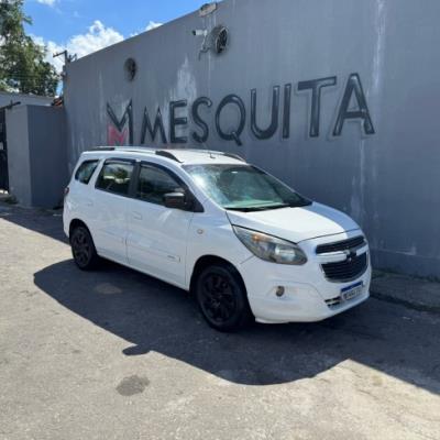 GM-CHEVROLET SPIN LTZ 1.8 2014 – BRANCA – FLEX/GNV